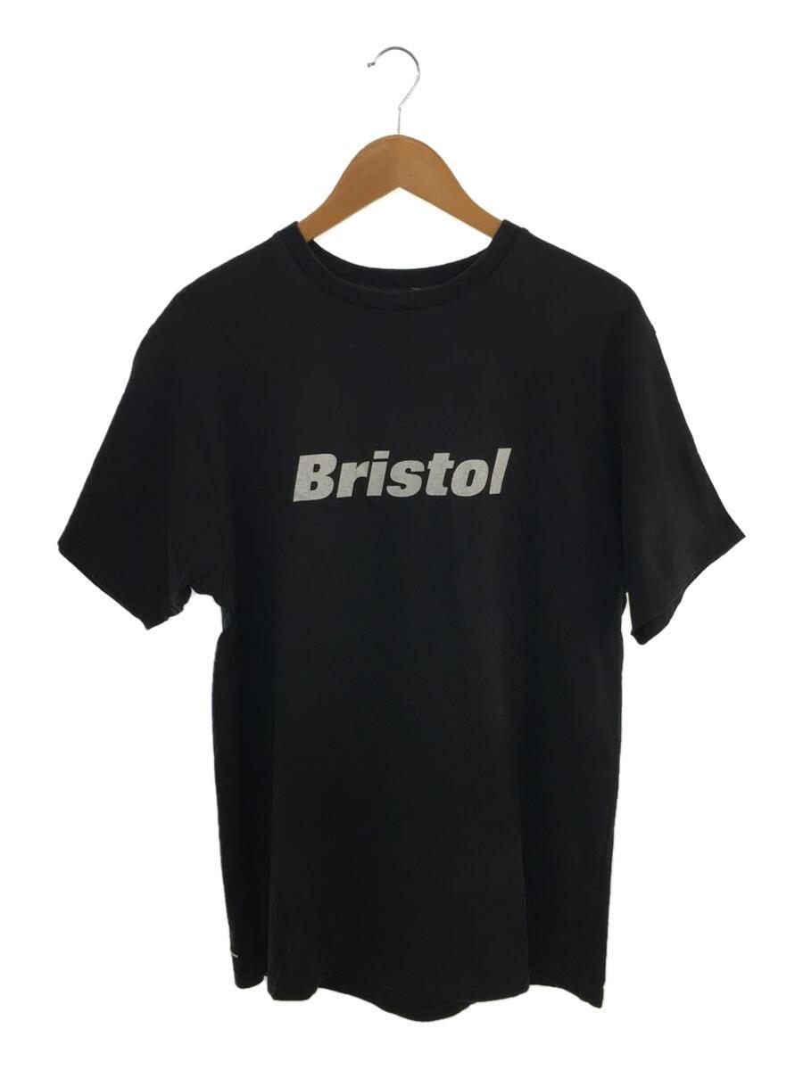 F.C.R.B.(F.C.Real Bristol)◆Tシャツ/L/コットン/BLK/無地/FCRB-230065