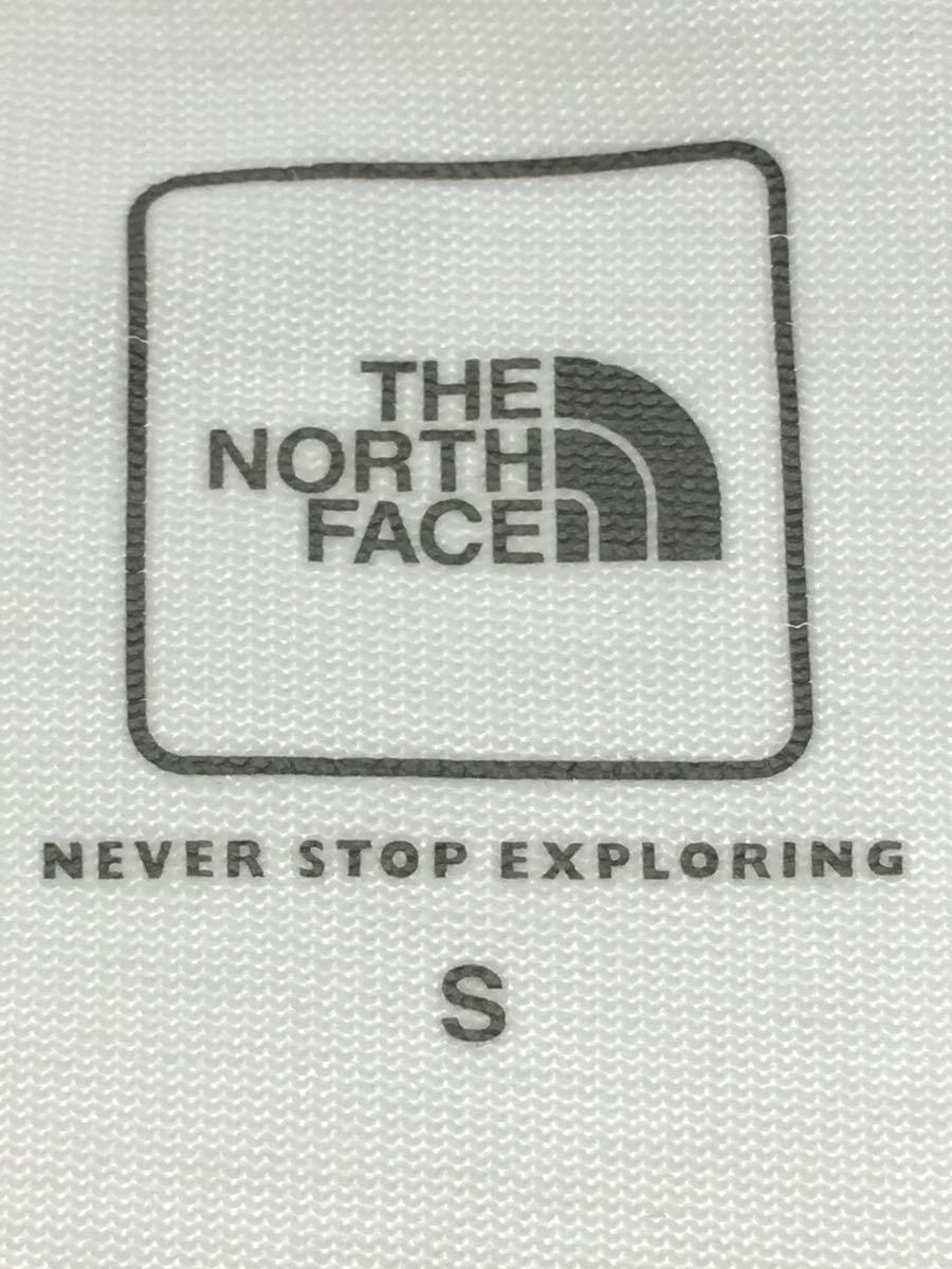 THE NORTH FACE◆S/S STITCH MARK T_ショートスリーブ スティッチ マーク ティー/SS/コットン/WHT_画像3