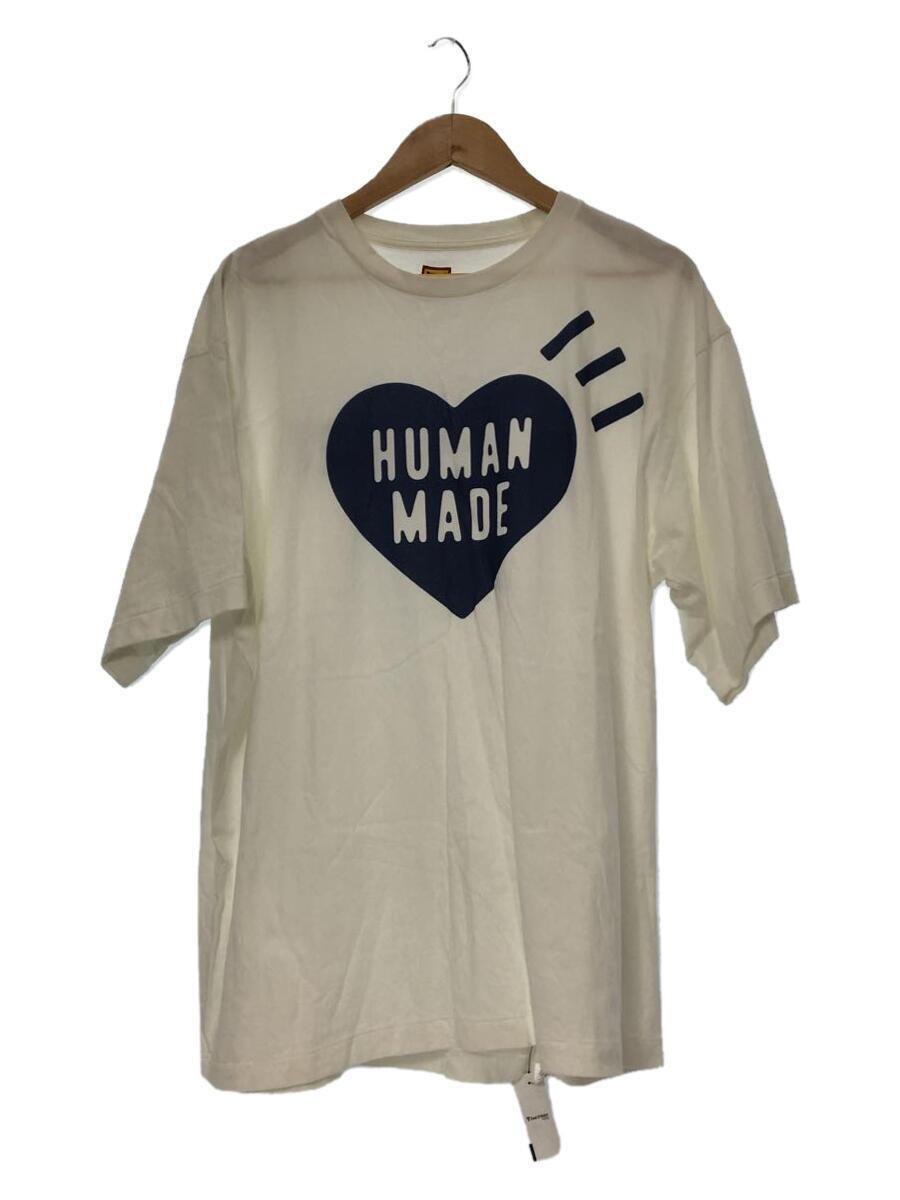 HUMAN MADE◆Tシャツ/-/コットン/ホワイト/2XL/09.26