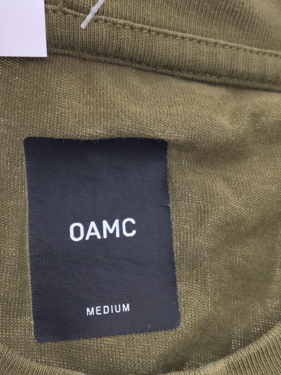 OAMC(OVER ALL MASTER CLOTH)◆philosophical phrases/Tシャツ/M/コットン/GRN/プリント_画像3