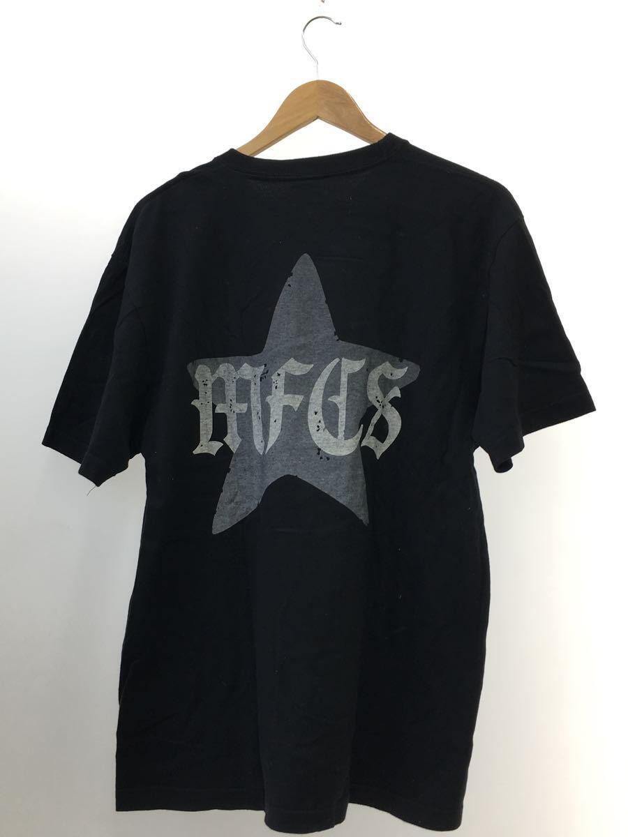 MFC STORE◆Tシャツ/L/コットン/ブラック/黒/クルーネック/バックプリント/星/スター/STAR/MFCS/ロゴ_画像2