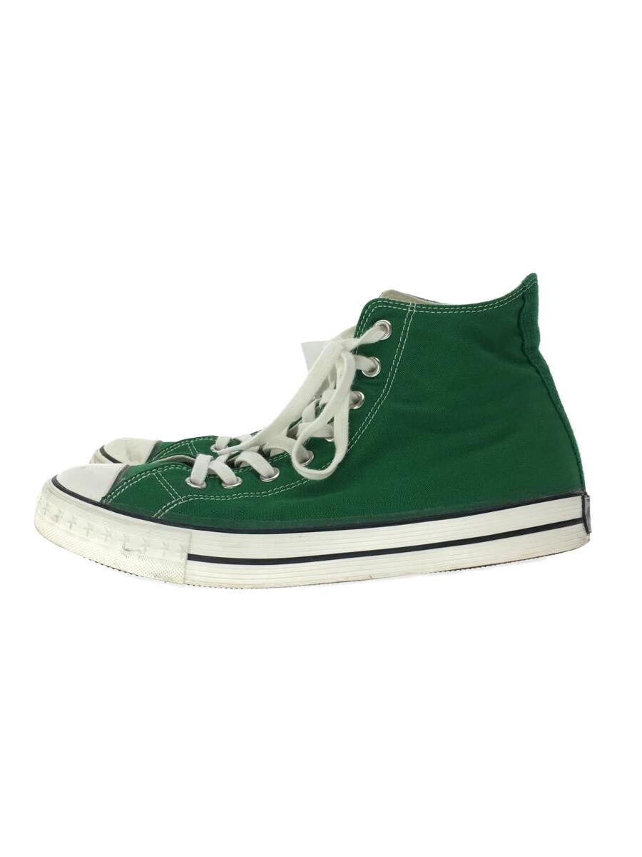 CONVERSE ADDICT◆COACH CANVAS HI/ハイカットスニーカー/27.5cm/GRN/キャンバス/1CL787_画像1