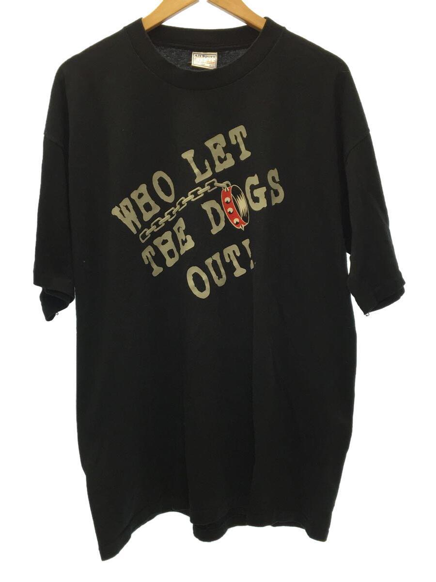 高級感 ALL SPORT◇Tシャツ/XL/コットン/BLK その他