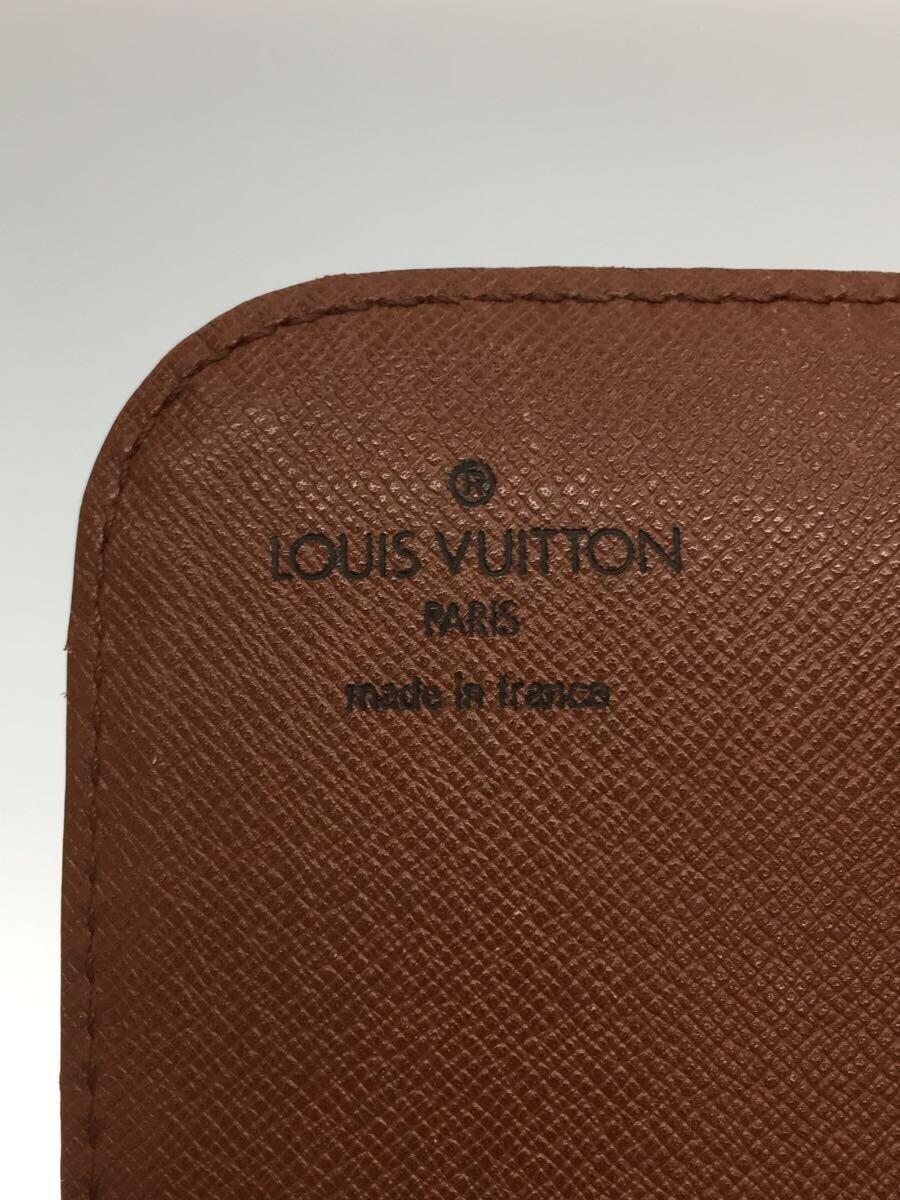 LOUIS VUITTON◆カルトシエールMM_モノグラム・キャンバス_BRW/PVC/BRW_画像5