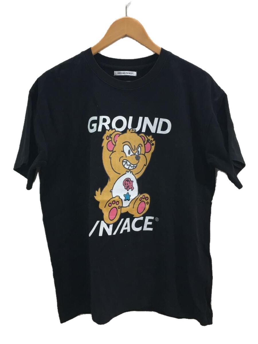 GROUND/N/ACE/Tシャツ/SS/コットン/BLK/818210001