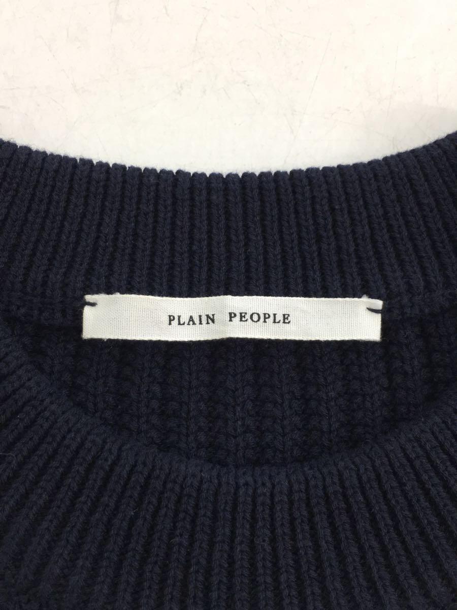 PLAIN PEOPLE◆ベスト/9/コットン/NVY/A1511KSW054_画像3