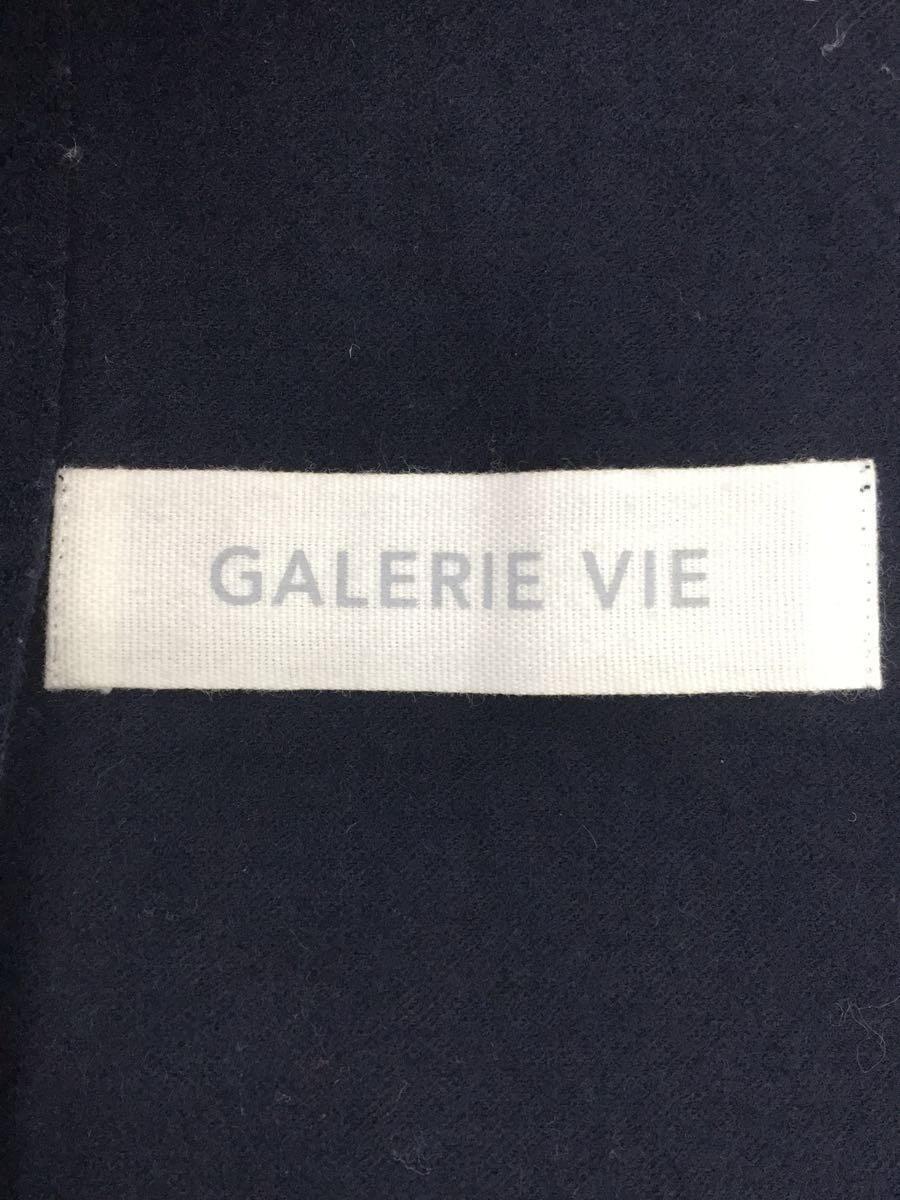 GALERIE VIE◆コート/1/ウール/NVY/無地_画像3