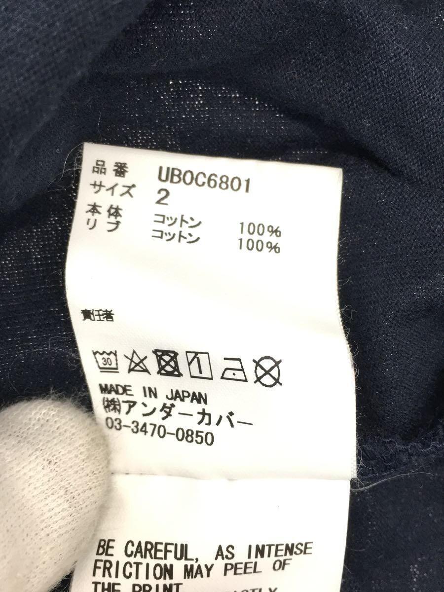 UNDERCOVER◆Tシャツ/-/コットン/BLK/無地/UB0C6801_画像4