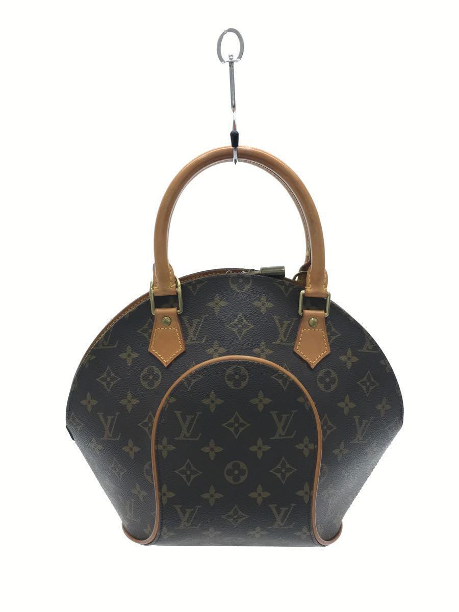 LOUIS VUITTON◆エリプスPM_モノグラム・キャンバス_BRW/PVC/BRW_画像3