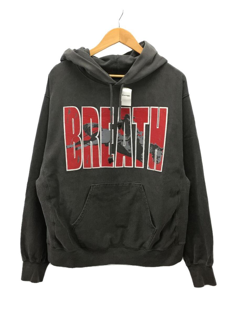 限定セール!】 BREATH◇22SS/パーカー/L/コットン/GRY/プリント/BRNRG