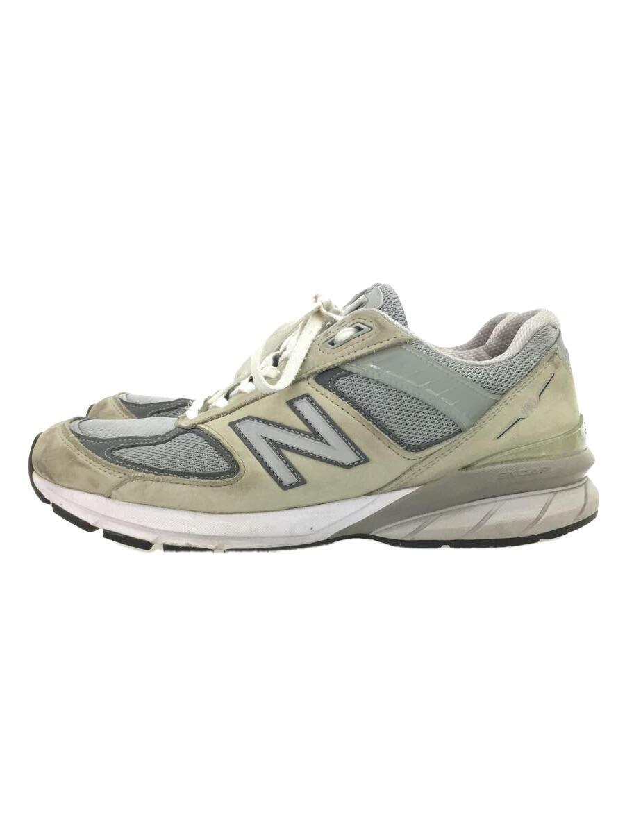 NEW BALANCE◆M990/グレー/Made in USA/27.5cm/GRY