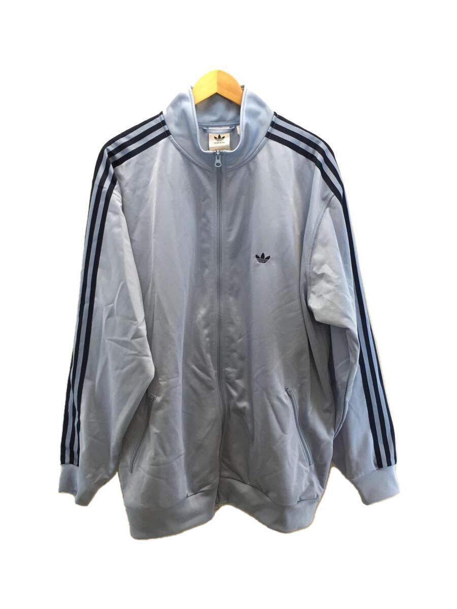 魅力の adidas◇ジャージ/XXL/ポリエステル/BLU/無地/IK9150/23SS