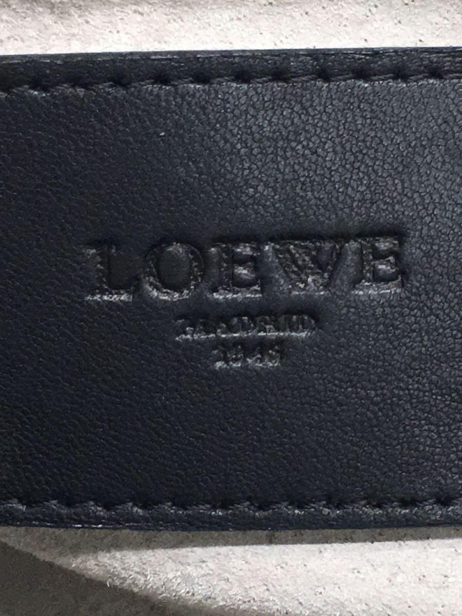 LOEWE◆トートバッグ/レザー/BLK_画像5