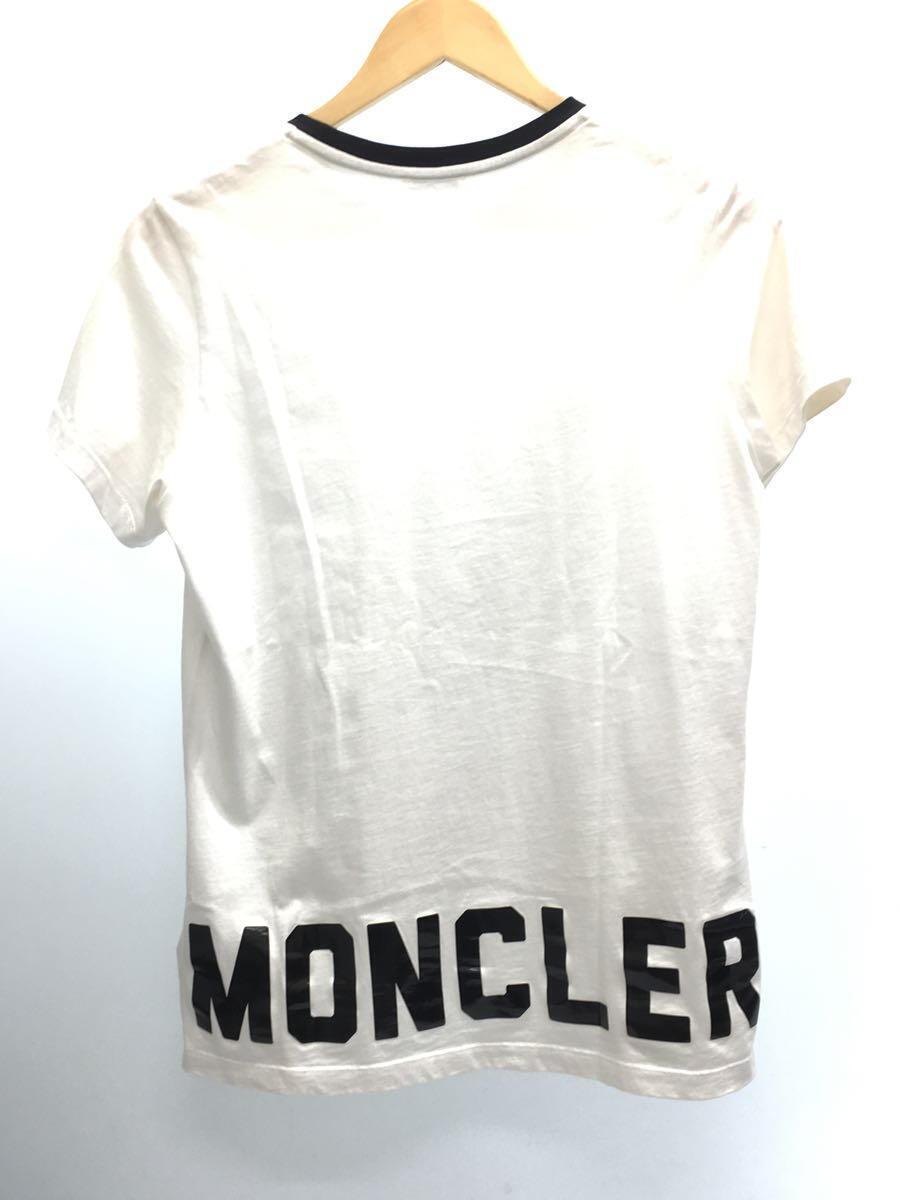 MONCLER◆Tシャツ/XS/コットン/WHT/無地/F20938C77810/_画像2