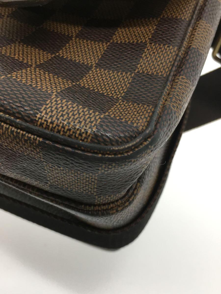 LOUIS VUITTON◆ブロードウェイ_ダミエ・エベヌ_BRW/PVC/BRW_画像8