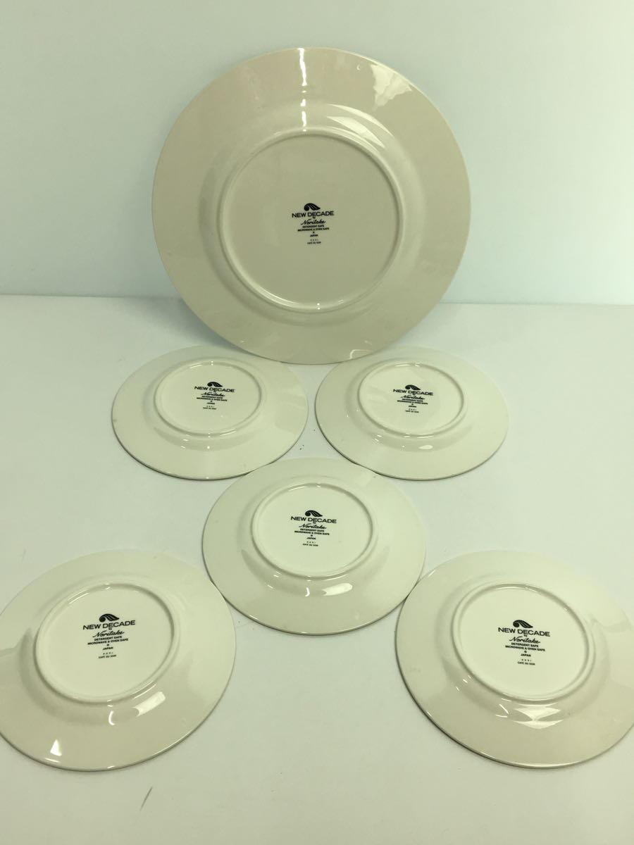 Noritake◆ノリタケ/プレート/6点セット/WHT/大皿1小皿5/NEW DECADE/ニューディケイド_画像8