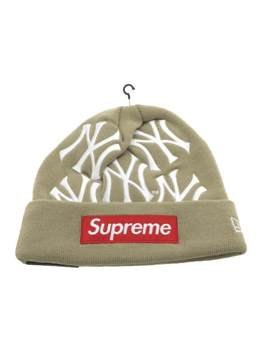 卸売 YorK Supreme◇New Yankees Beanie/ニットキャップ/FREE/メンズ