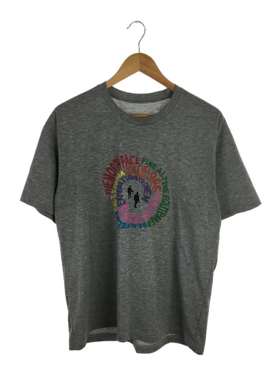 THE NORTH FACE◆S/S CIRCULAR HIKERS TEE_ショートスリーブサーキュラーハイカーズティー/XL/ポリエステル_画像1