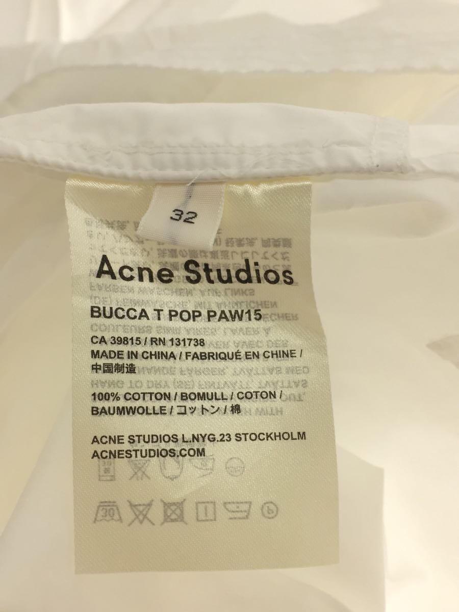 Acne Studios(Acne)◆BUCCA T POP PAW15/ワンピース/32/コットン/WHT_画像4