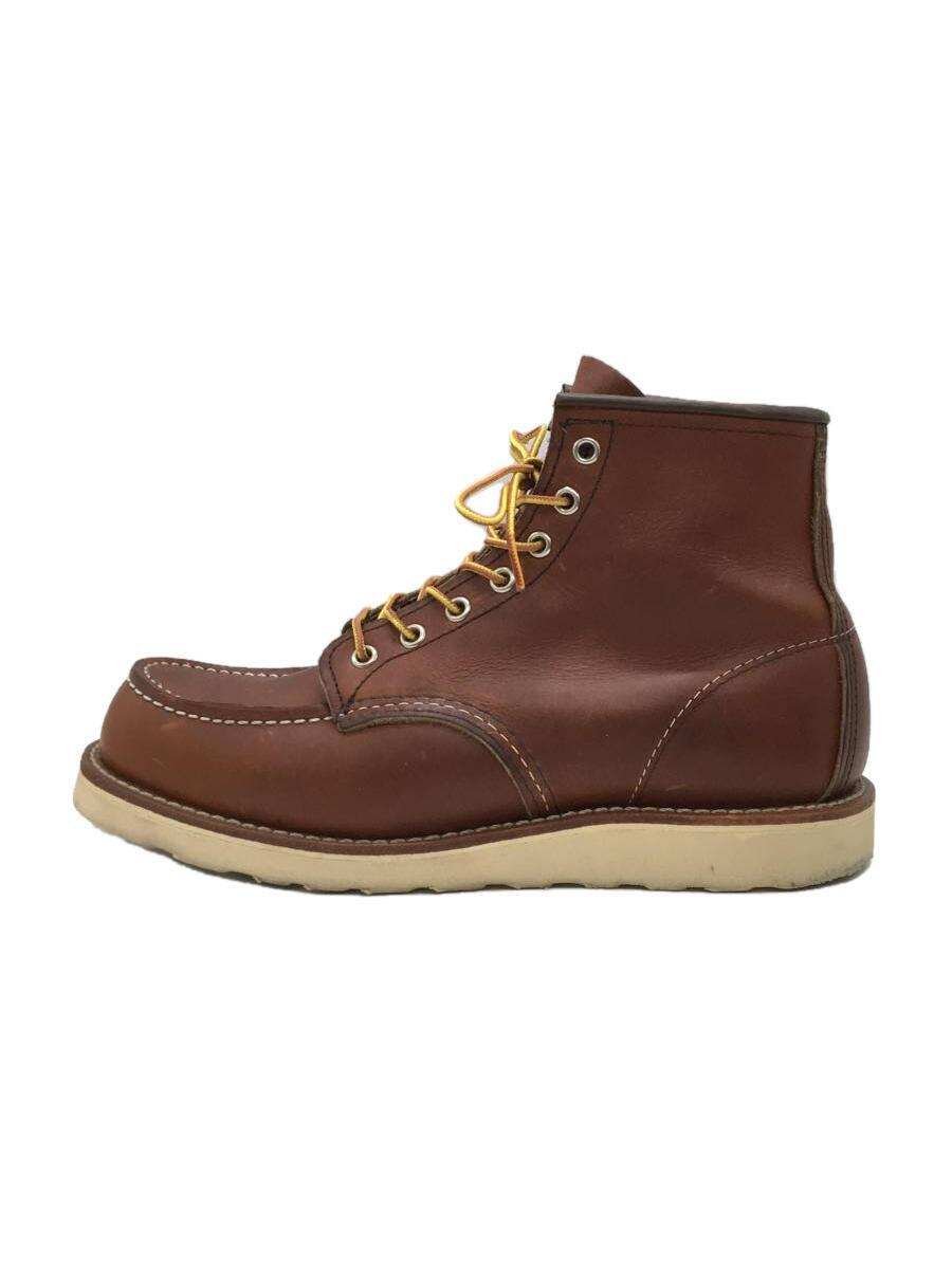 RED WING◆アイリッシュセッター/875/レースアップブーツ/US8/BRW/レザー