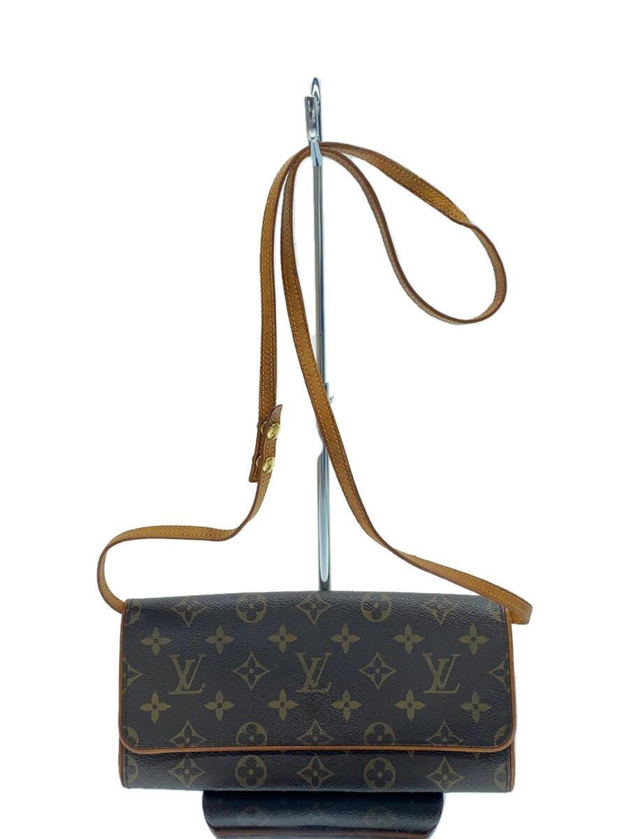 LOUIS VUITTON◇ポシェット・ツインGM_モノグラム・キャンバス_/