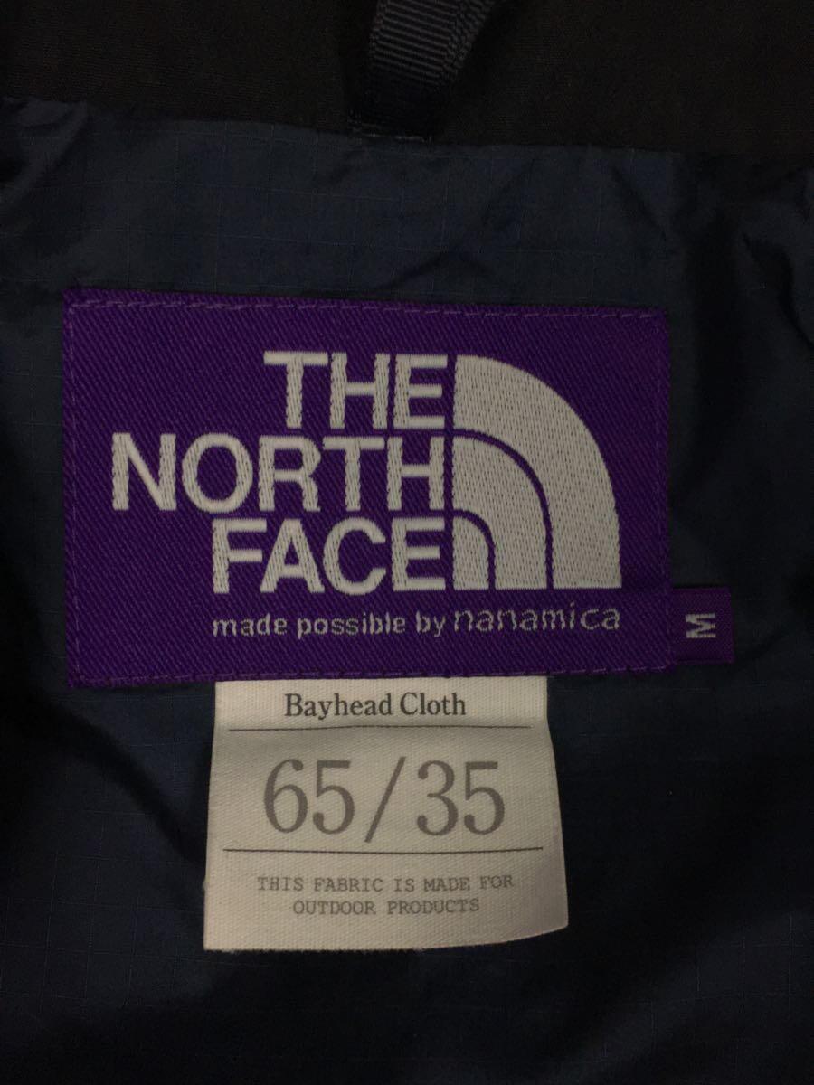 THE NORTH FACE PURPLE LABEL◆65/35 MOUNTAIN PARKA_65/35マウンテンパーカー/M/ポリエステル/BLK_画像3