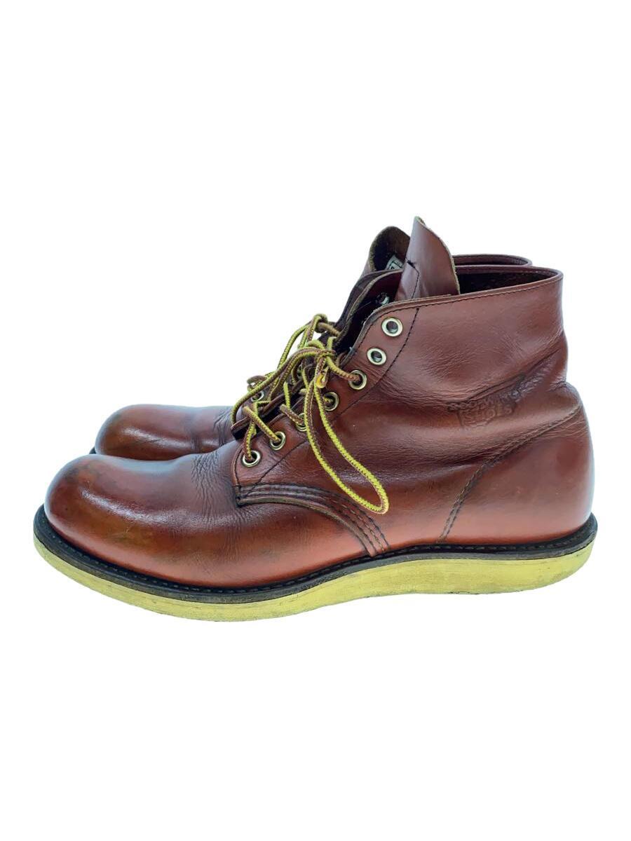 RED WING◆レースアップブーツ/26cm/BRW