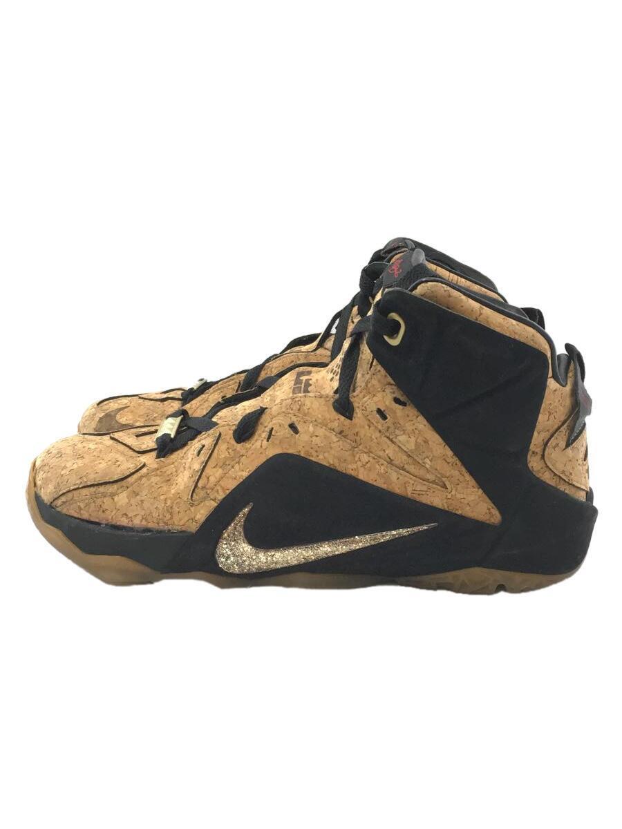 スーパーセール】 NIKE◇LEBRON 12 EXT CORK/レブロンコルク/ベージュ