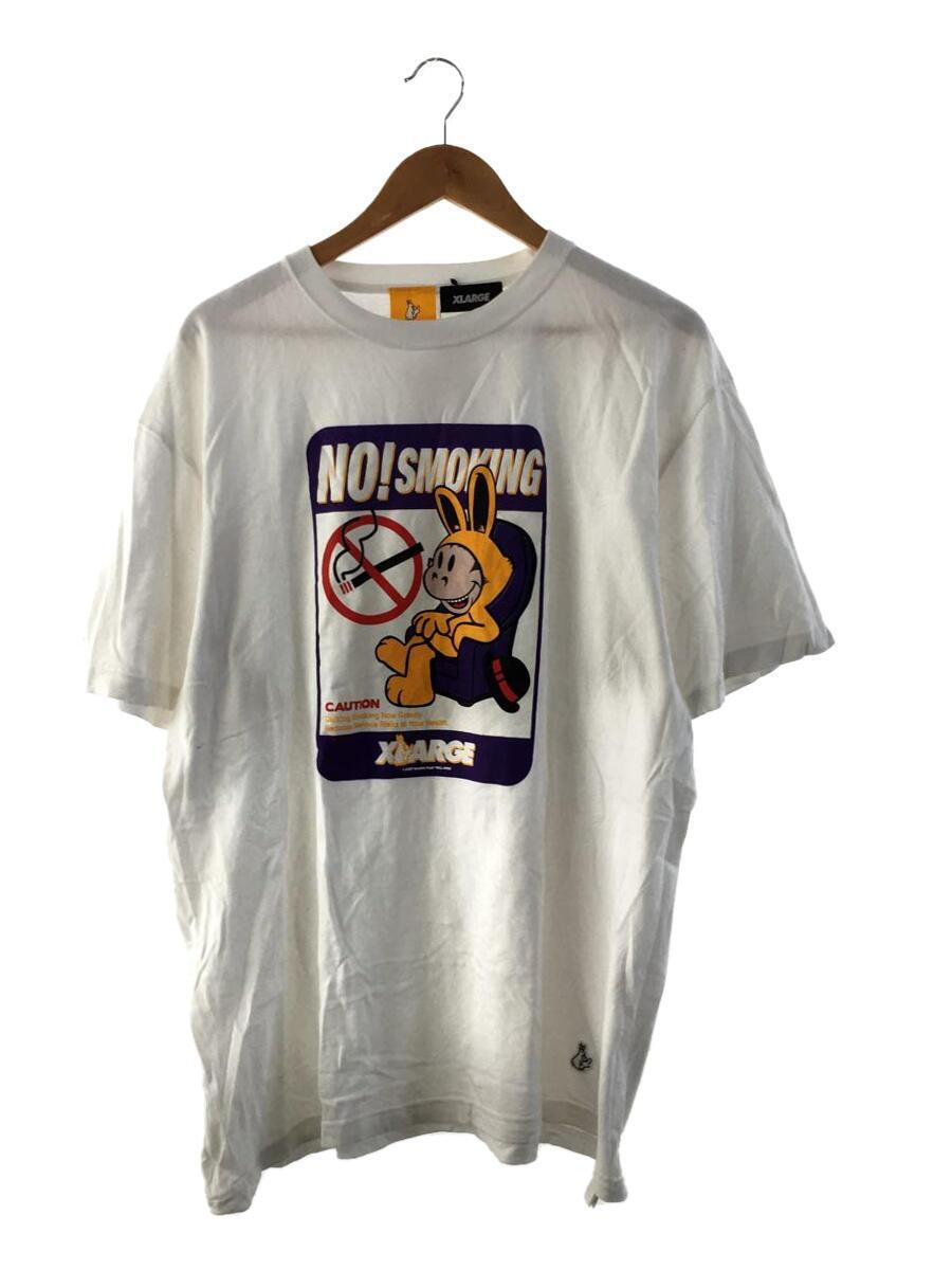 #FR2◆No!Smoking/×X-LARGE/Tシャツ/XL/コットン/WHT