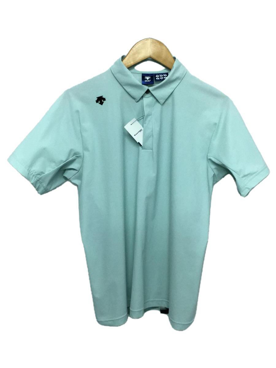 DESCENTE* Golf wear / polo-shirt /M/BLU/DGMTJA31