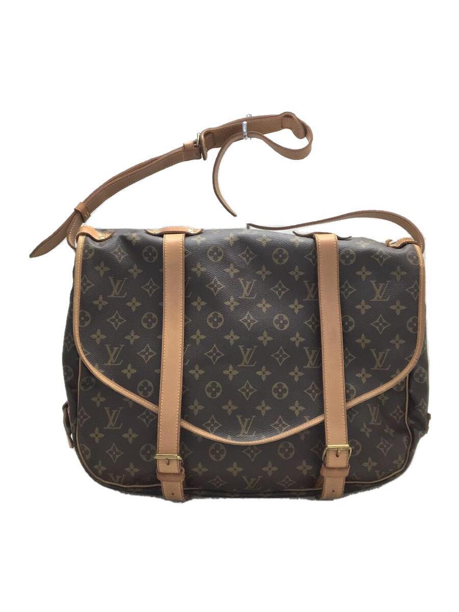 喜ばれる誕生日プレゼント LOUIS VUITTON◇ソミュール43_モノグラム_