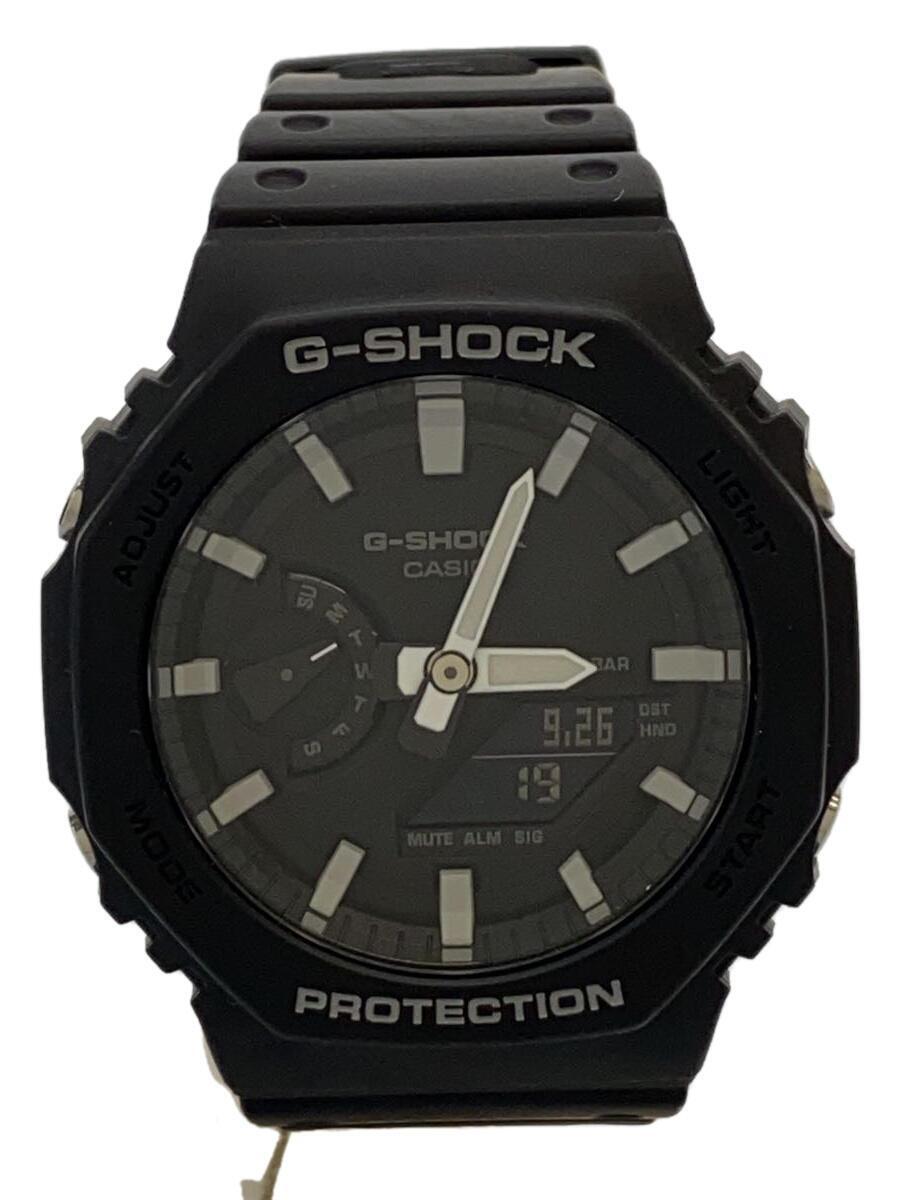 CASIO◆クォーツ腕時計・G-SHOCK/ブラック/GA-2100-1AJF