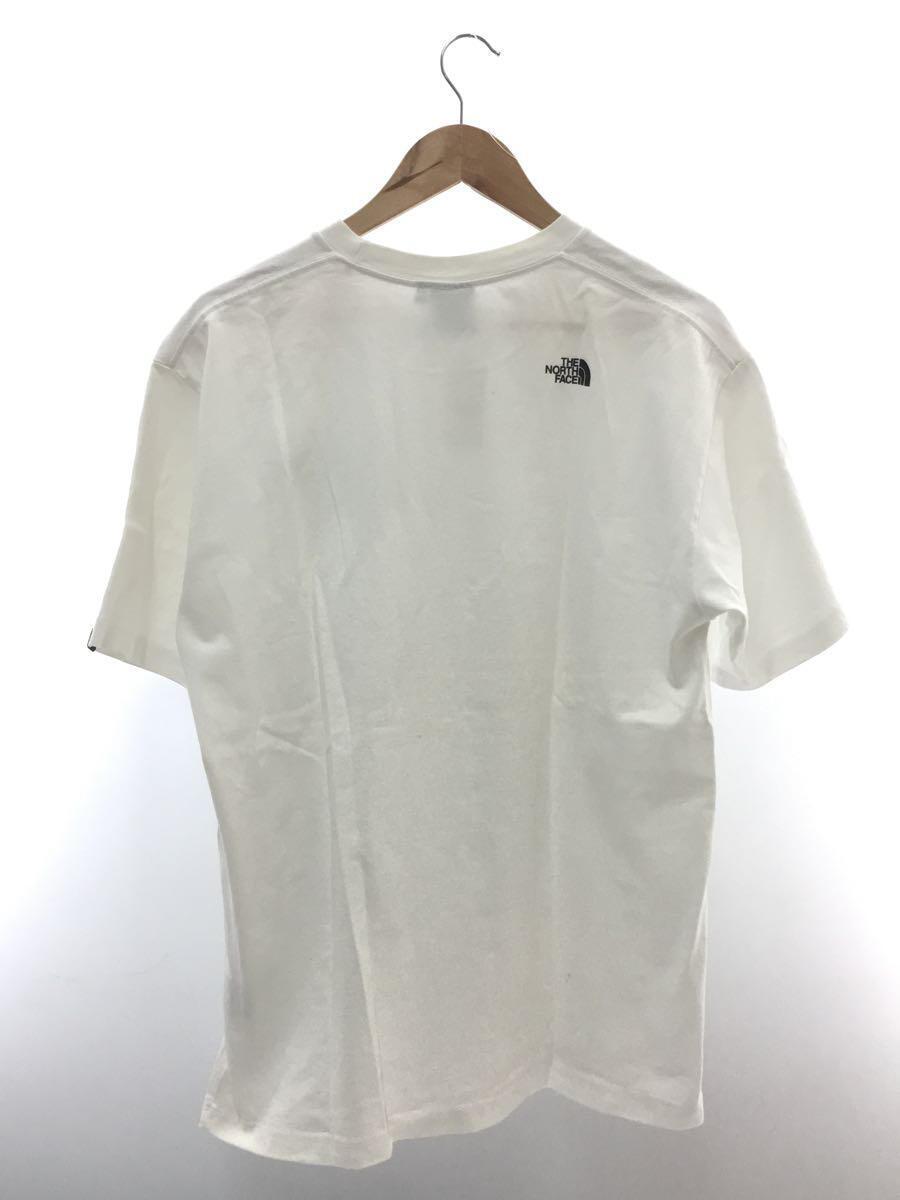 THE NORTH FACE◆S/S SMALL SQUARE LOGO TEE_ショートスリーブ スモール スクエア ロゴ ティー/XL/コット_画像2