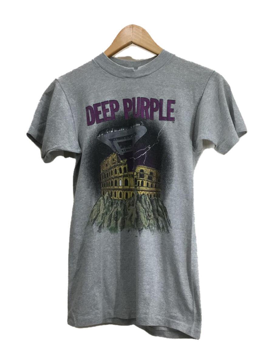 正規品直輸入】 DEEP PURPLE/80年代/ツアーT/S/袖、裾シングル/サイズ