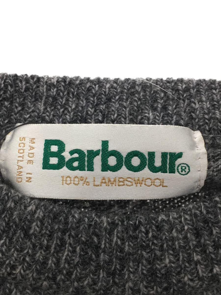 Barbour◆セーター(厚手)/-/ウール/GRY_画像3