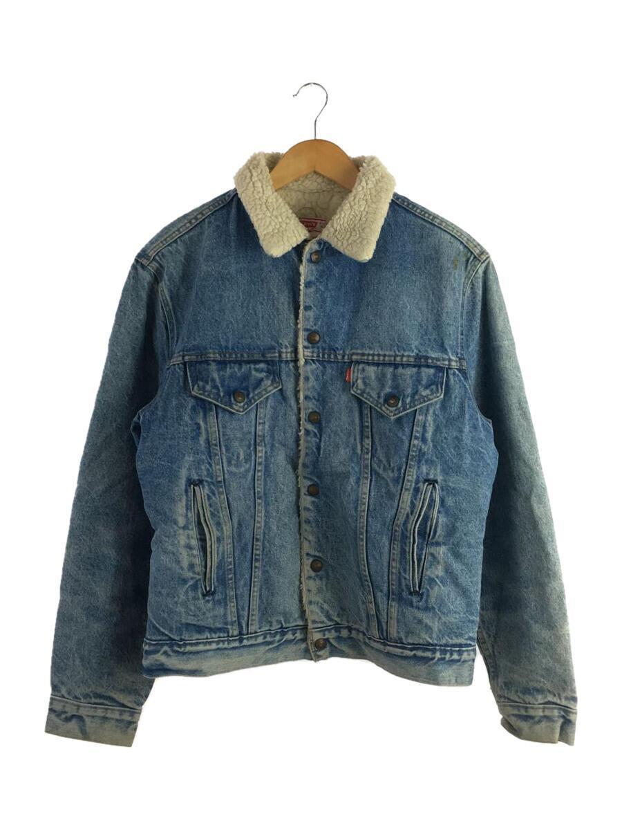 女の子向けプレゼント集結 Levi’s◆Gジャン/42/デニム/IDG/80s/USA製/71608/裏ボア Mサイズ 女の子向けプレゼント集結 Levi’s◆Gジャン/42/デニム/IDG/80s/USA製/71608/裏ボア Mサイズ