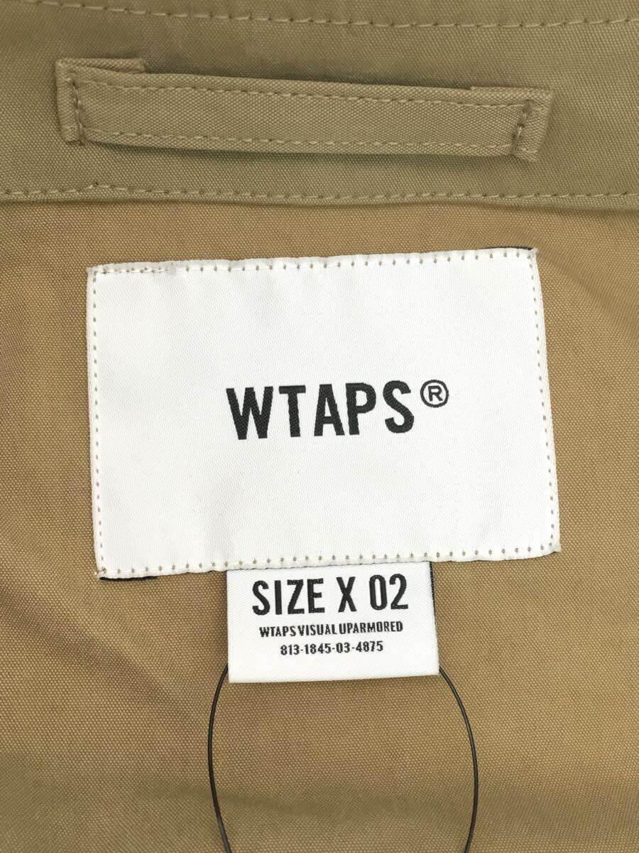 WTAPS◆ジャケット/2/コットン/BEG/無地/221WVDT-SHM04_画像3