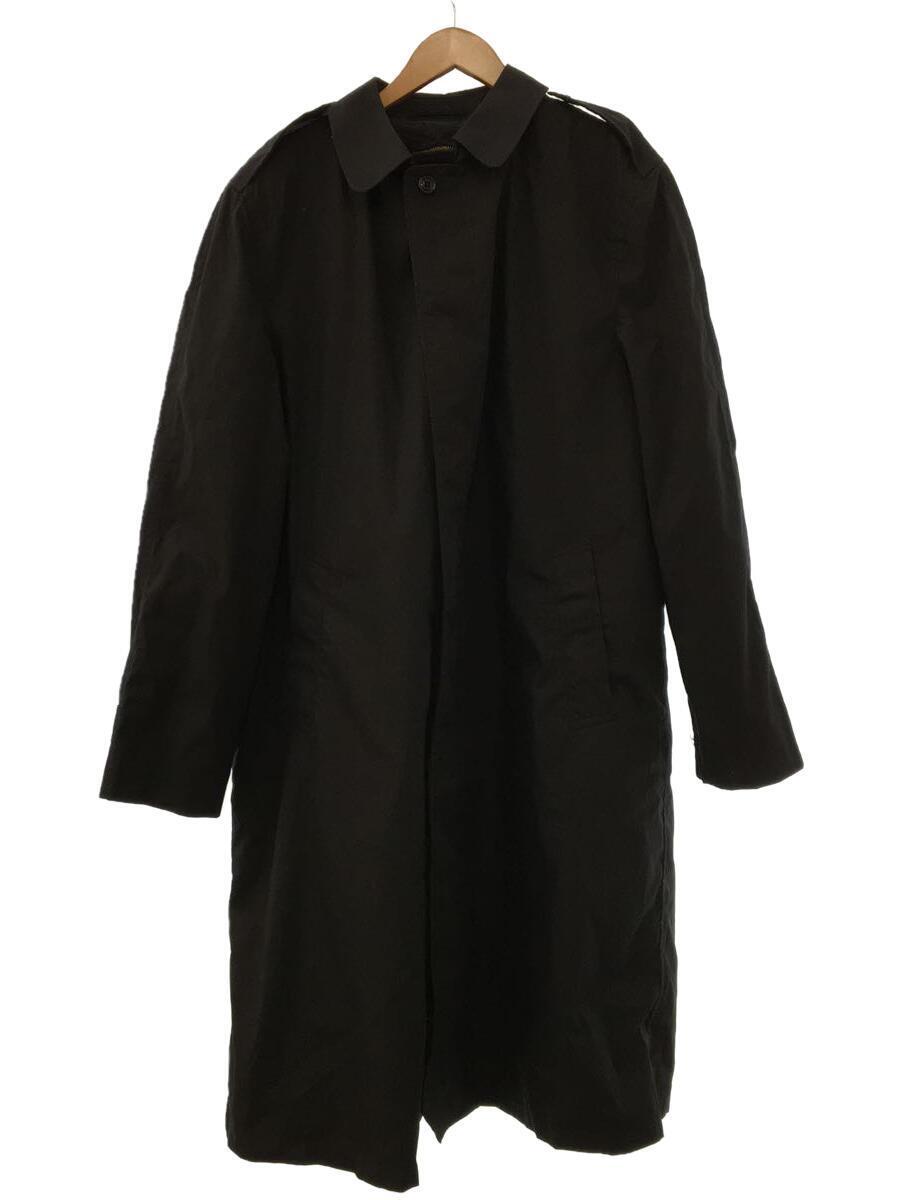 激安正規品 US.ARMY◇ステンカラーコート/XL/ポリエステル/BLK/無地