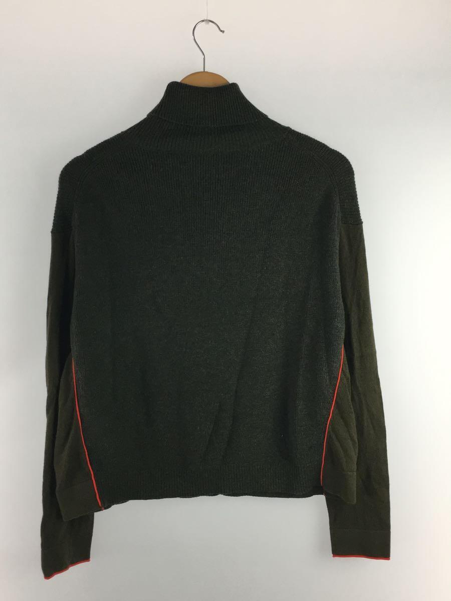 Paul Smith◆タートルネックセーター(厚手)/M/ウール/KHK/GRN_画像2