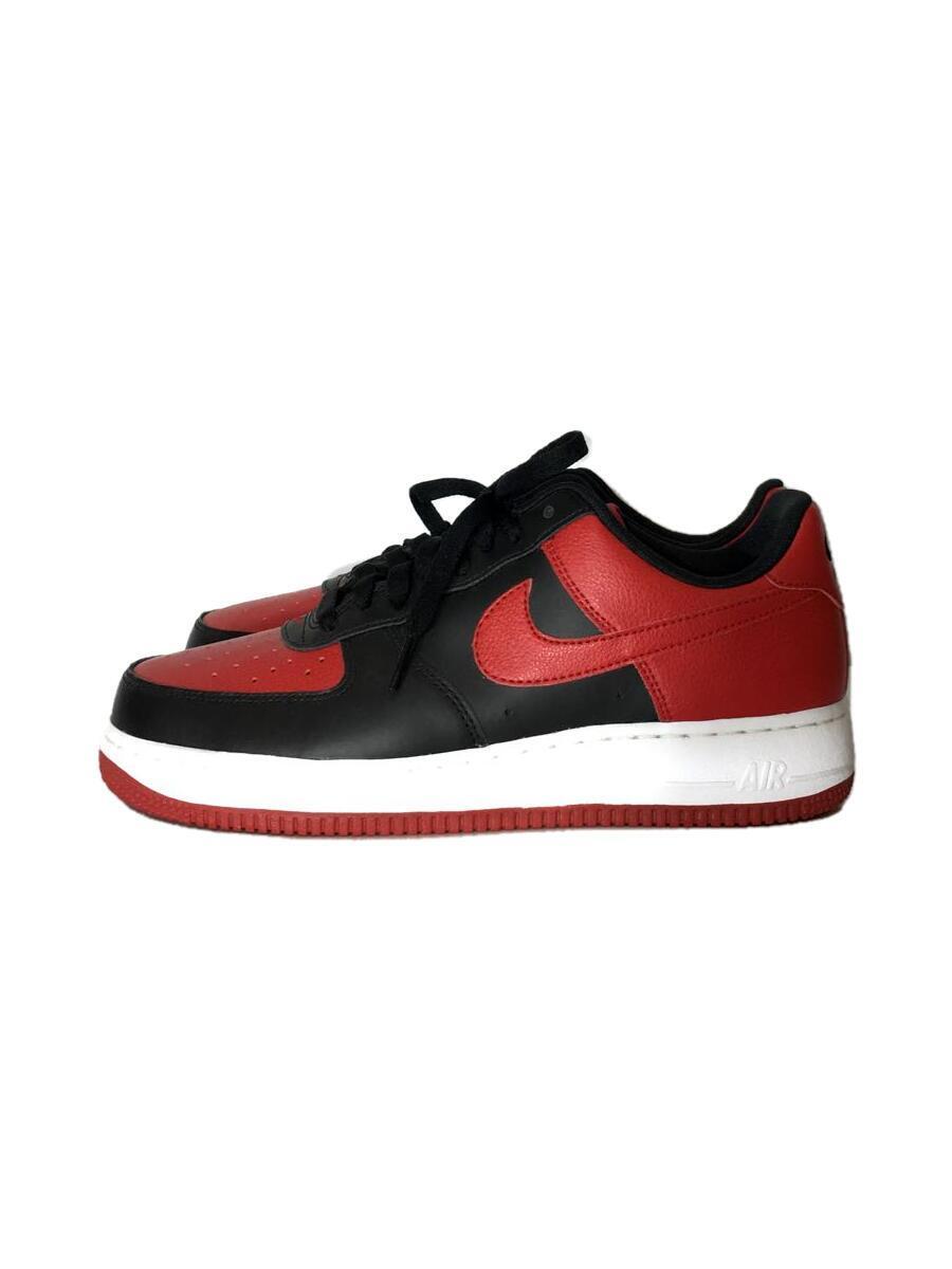 NIKE◆AIR FORCE 1/エアフォース/レッド/820266-009/26.5cm/RED/レザー