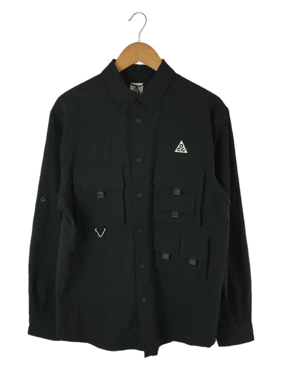 激安商品 ACG◇DF NIKE UV TOP/長袖シャツ/L/DN3937-010 L/S TRAIL DEV