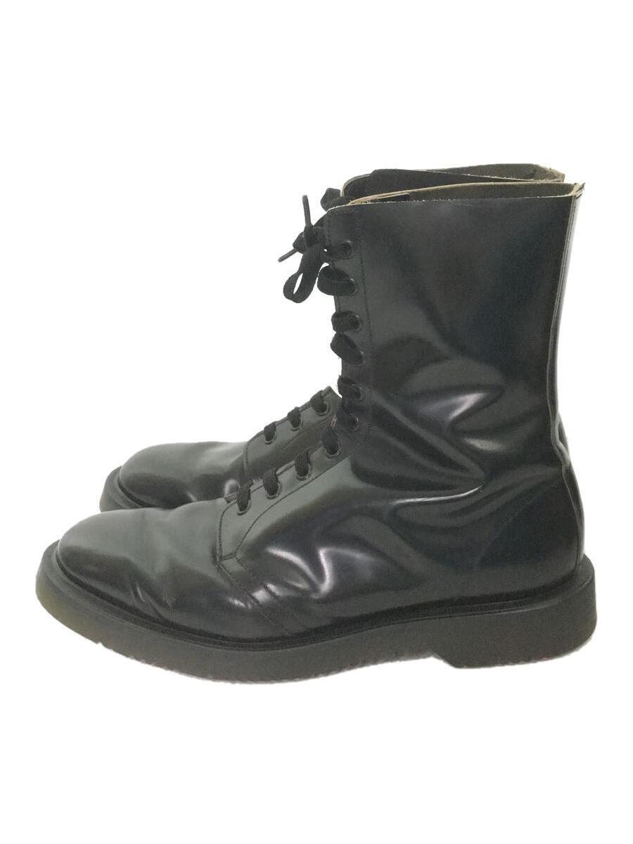 GEORGE COX* Astro no-tsu boots / race up boots /UK8.5/BLK/ leather 