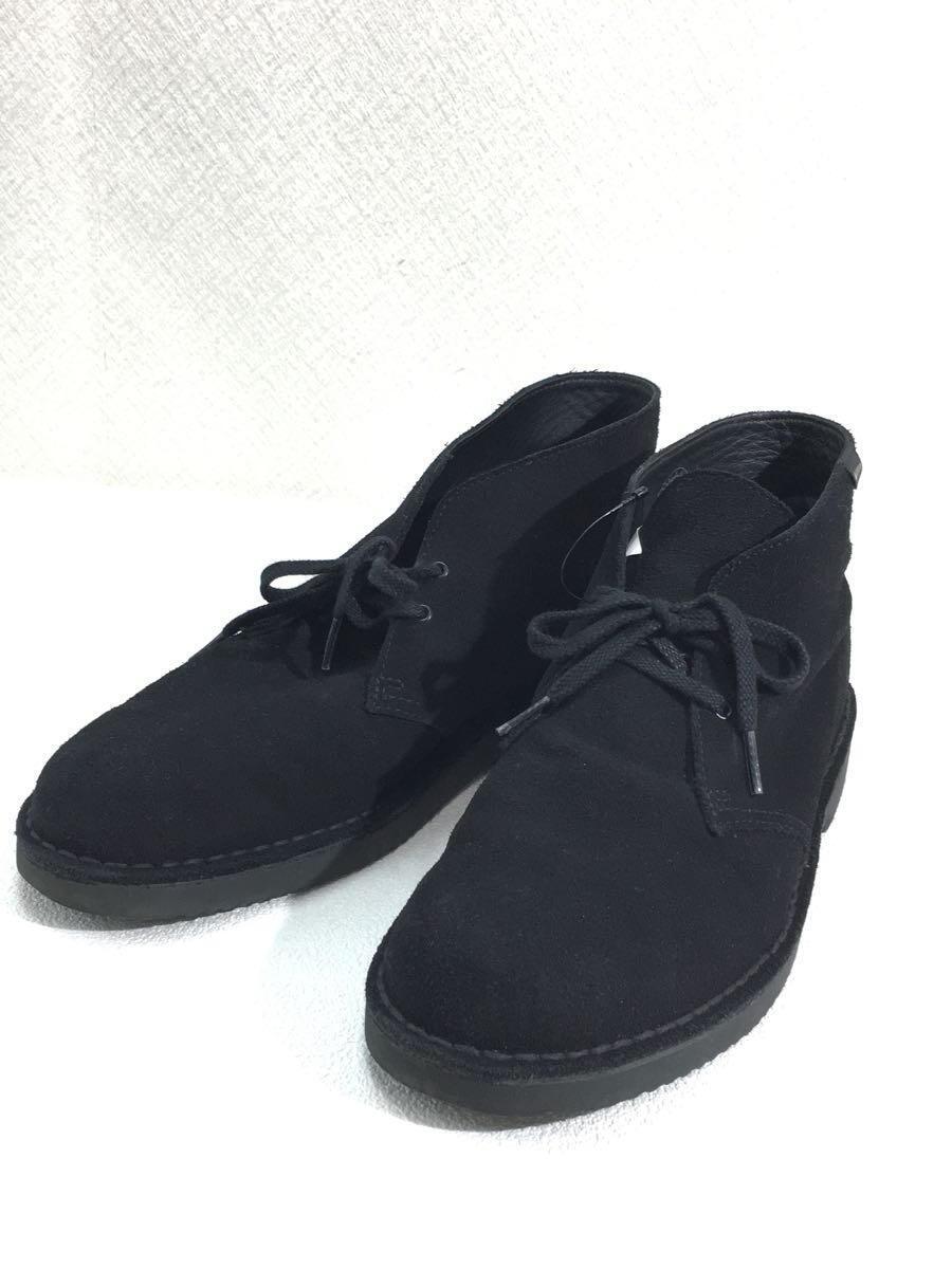 Clarks◆DESERTBOOT GTX/デザートブーツ/ゴテックス/ブーツ/UK9.5/BLK/261442447095_画像2