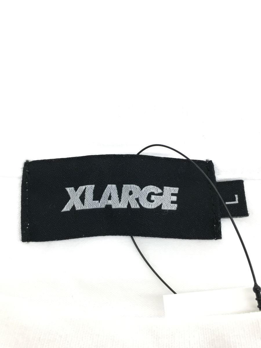 X-LARGE◆Tシャツ/L/コットン/WHT/プリント/101221011049_画像3