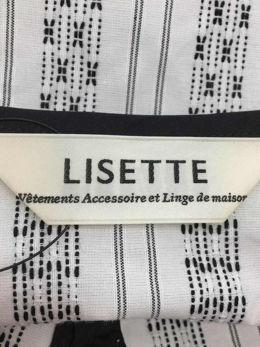 LISETTE*7 minute sleeve One-piece /38/ cotton / white / total pattern 