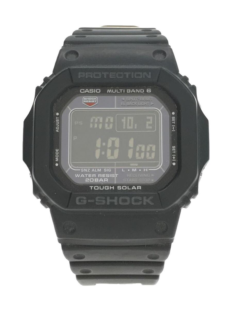 CASIO◆クォーツ腕時計/G-SHOCK/デジタル/ラバー/ブラック/GW-M5610-1BJF