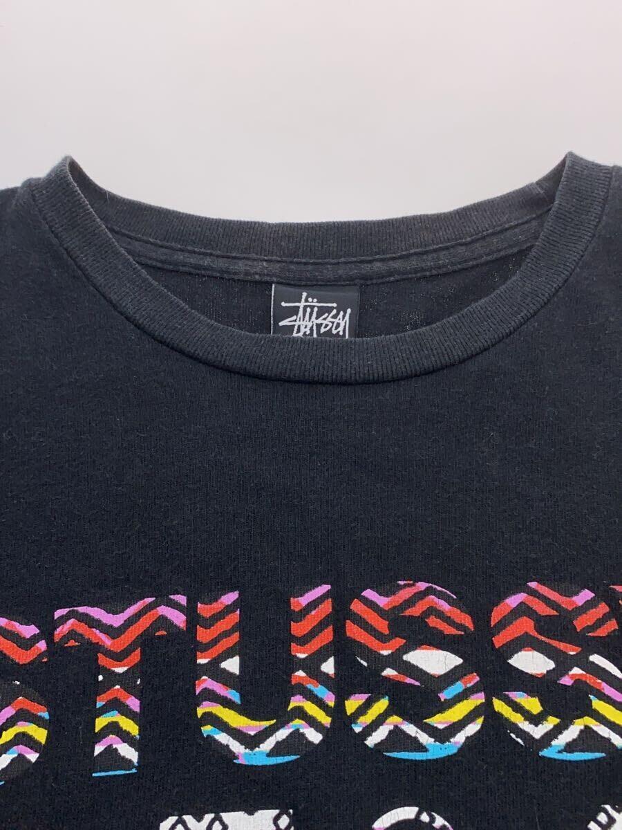 STUSSY◆N4 Graphic Tee/Tシャツ/S/コットン/BLK_画像6