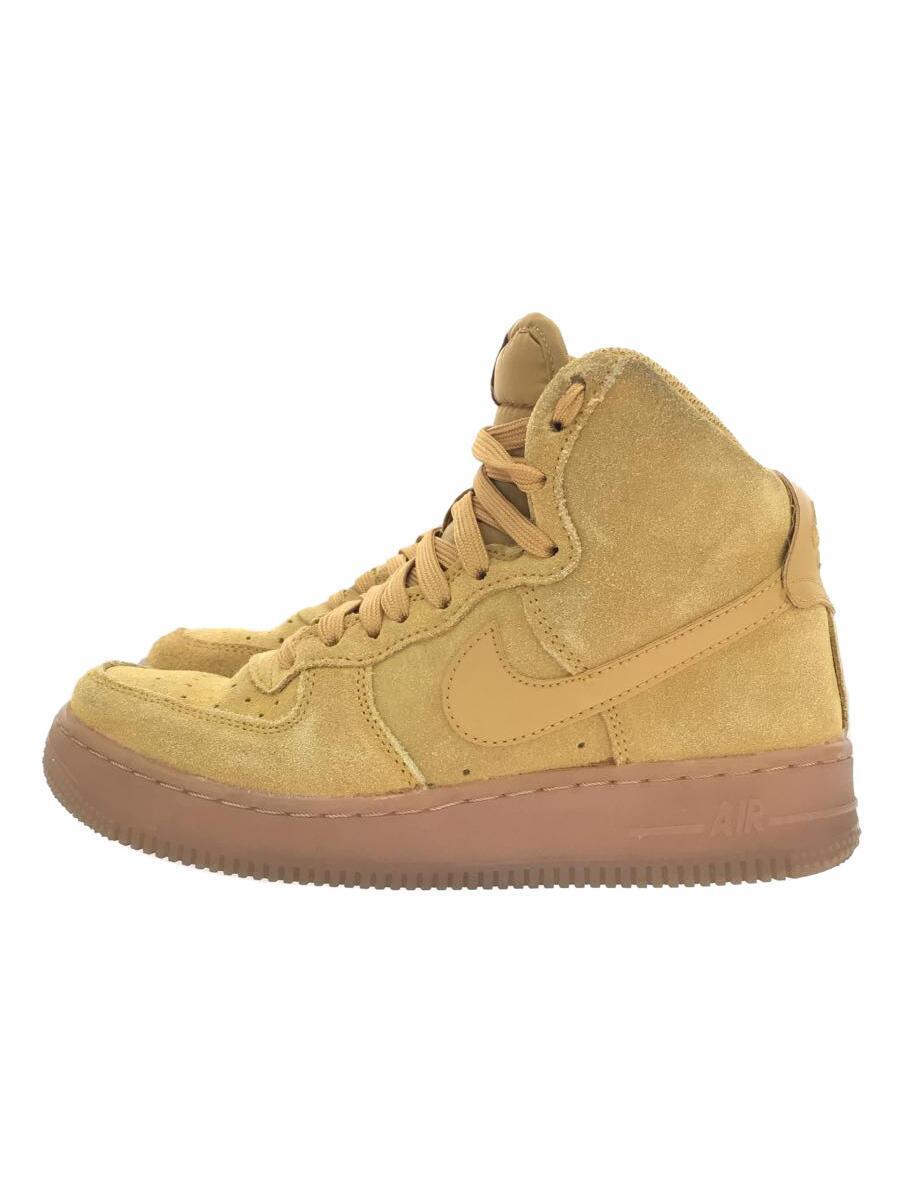 NIKE◆AIR FORCE 1 HIGH LV8 3 GS_エアフォース 1 ハイ LV8 3 GS/23.5cm/CML