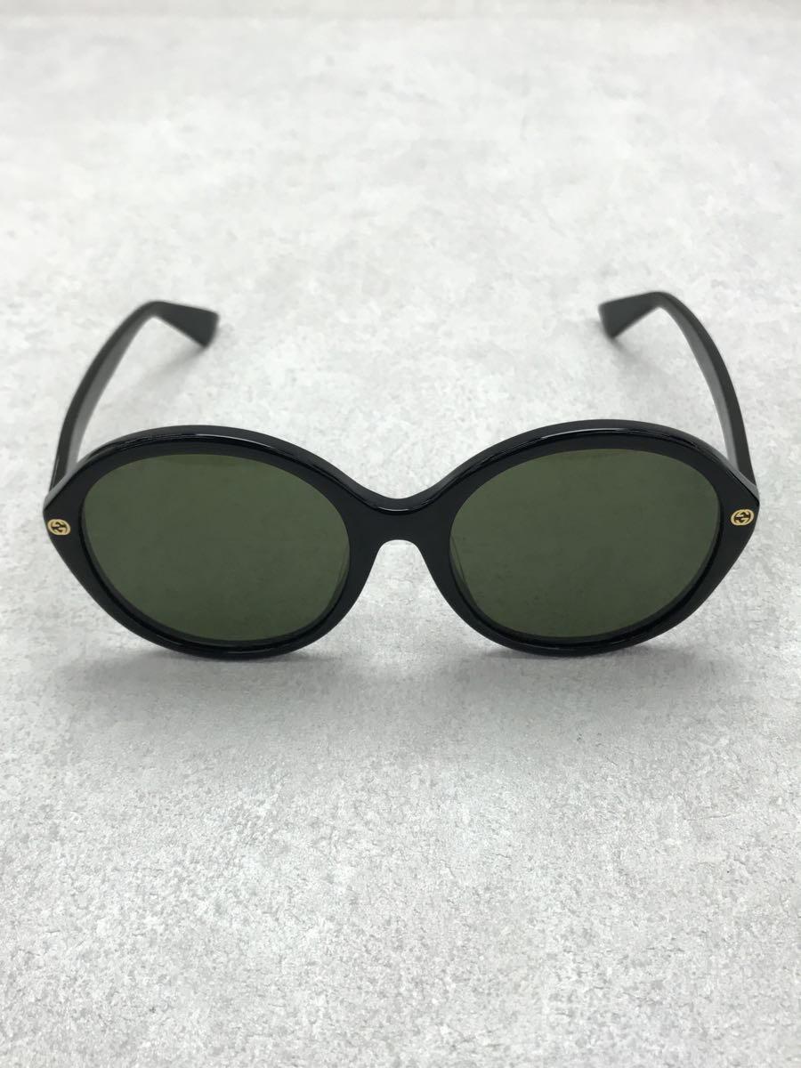 GUCCI◆サングラス/BLK/BLK/レディース/GG0023SA