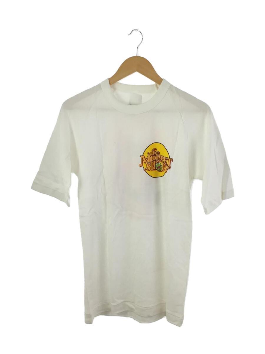 Tシャツ/L/コットン/ホワイト/90s/THE MUPPET SHOW /Mspiggy-